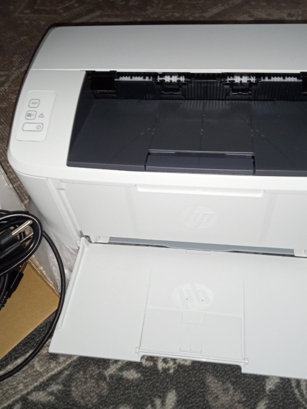 Lightweight SMALL HP LaserJet Pro M15w Laser Printer ~ World's SMALLEST laser